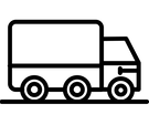 Movers moving truck logo